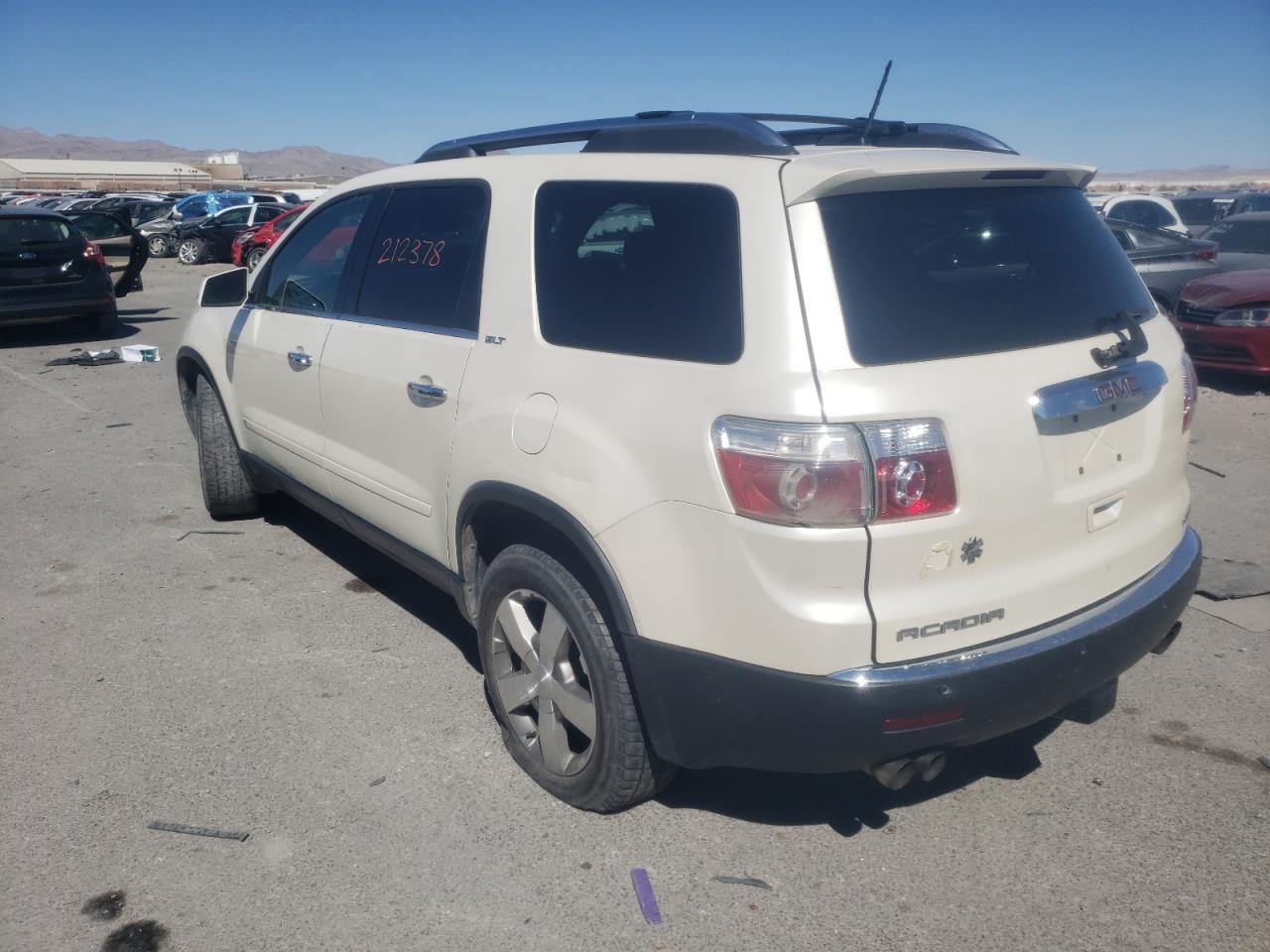 Photo 3 from auction – 2009 GMC ACADIA SLT with VIN 1GKEV33D49J163754