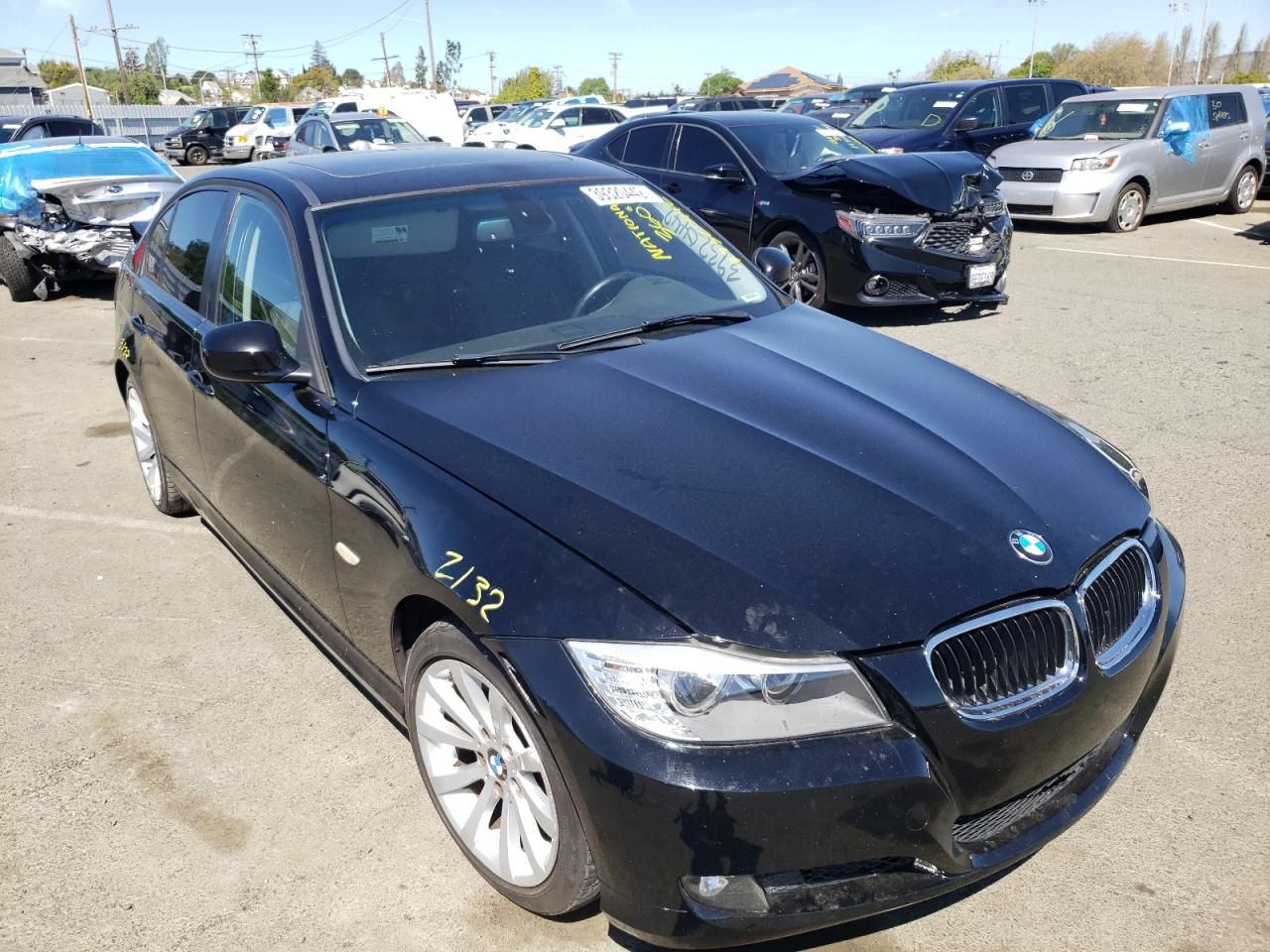 BMW 328 I SULE 2011 with VIN WBAPH5G51BNM80994 - Photo from auction