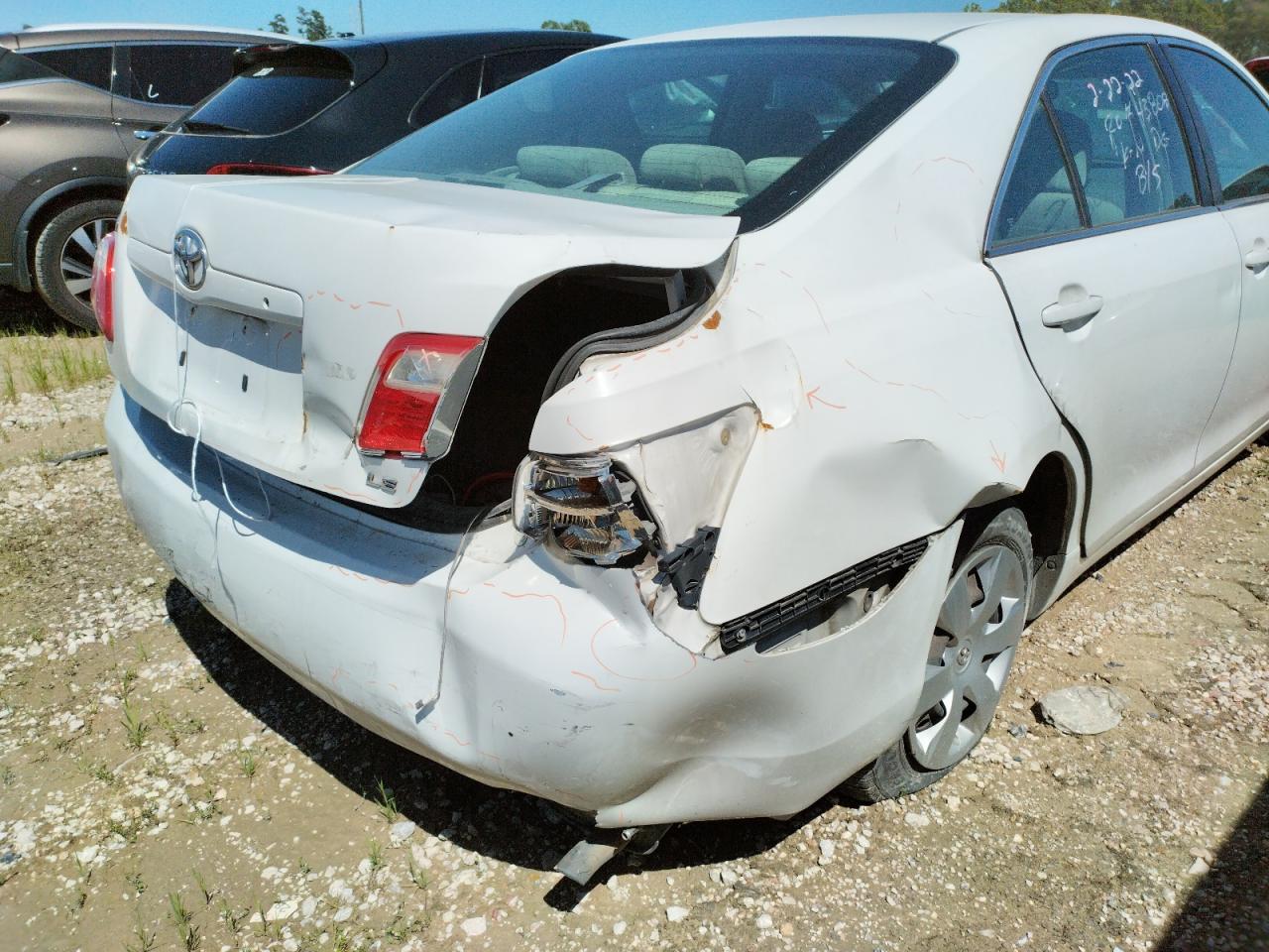 Photo 9 from auction – 2008 TOYOTA CAMRY CE with VIN 4T4BE46K98R017511