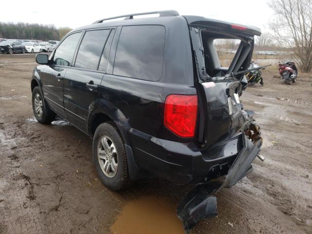 Фото 3 с аукциона – 2003 HONDA PILOT с VIN 2HKYF18523H531411
