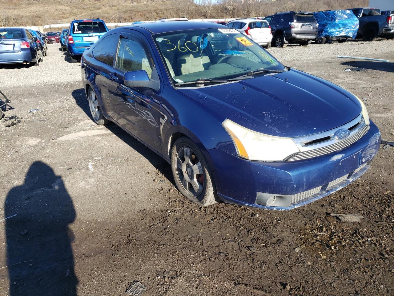 Photo 1 from auction – 2008 FORD FOCUS SE with VIN 1FAHP33N08W182126