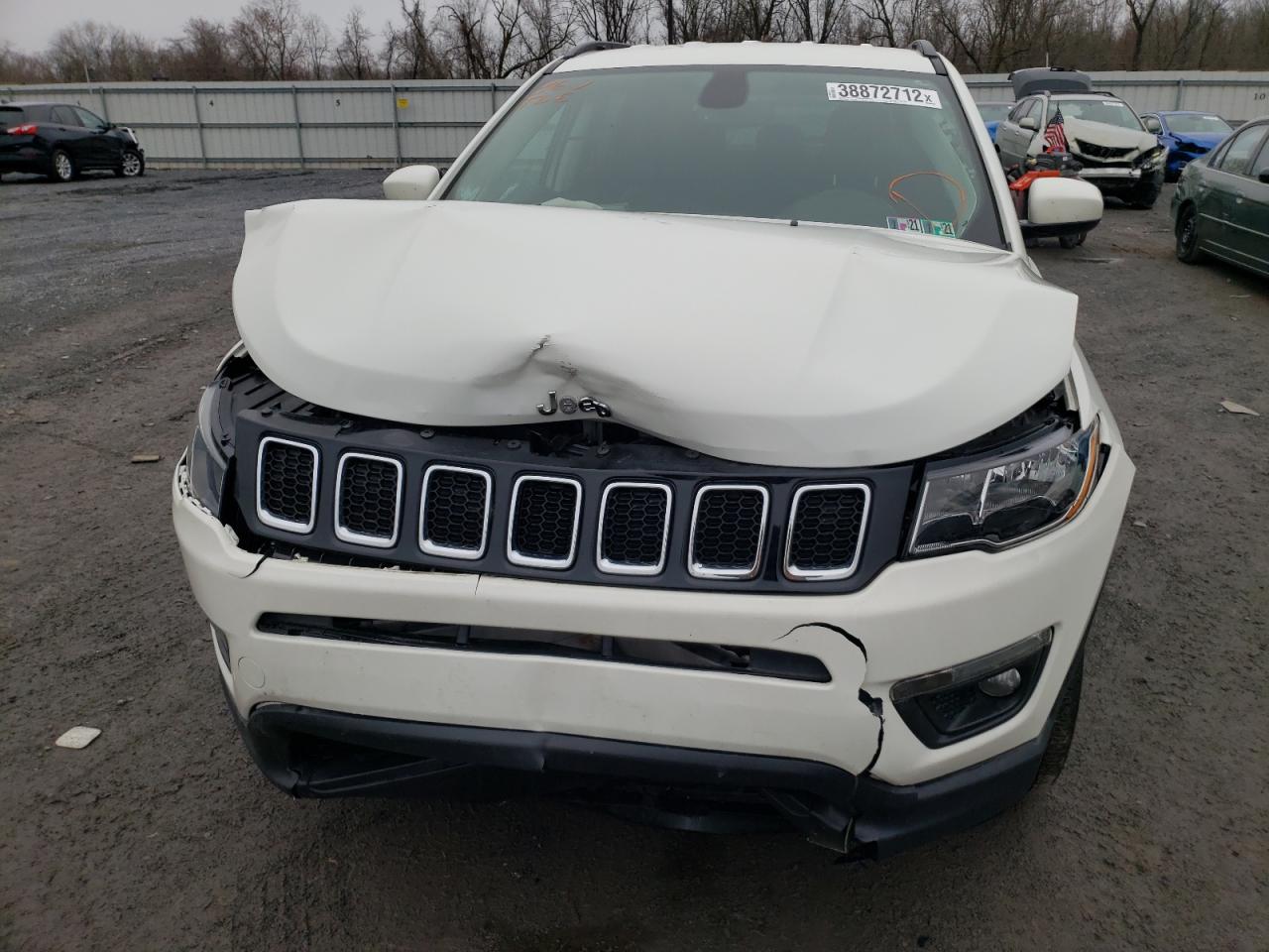 Photo 9 from auction – 2020 JEEP COMPASS LA with VIN 3C4NJDBB0LT240715
