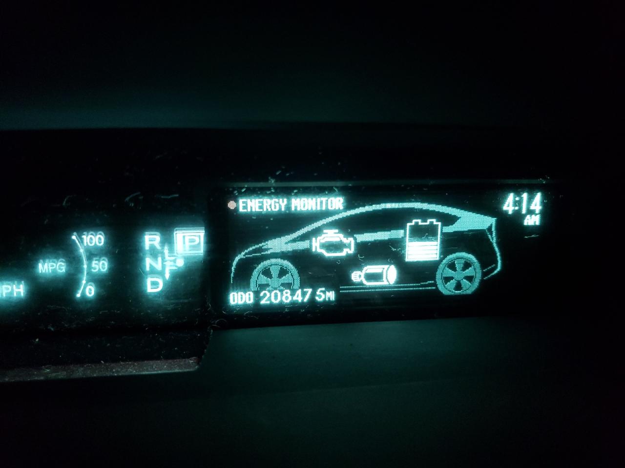 Photo 8 from auction – 2010 TOYOTA PRIUS with VIN JTDKN3DU3A1067616