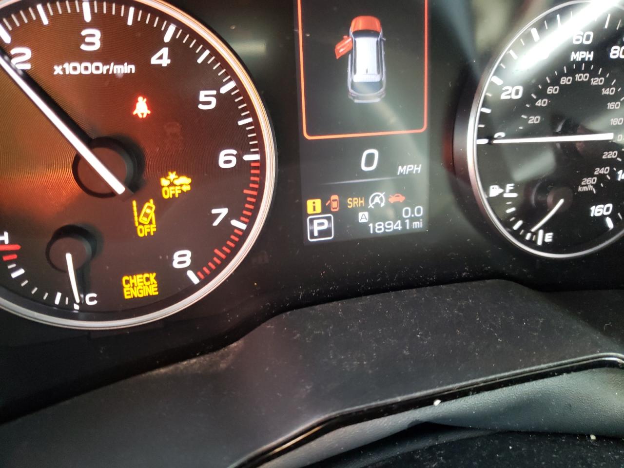 Photo 8 from auction – 2021 SUBARU OUTBACK PR with VIN 4S4BTADC2M3131604