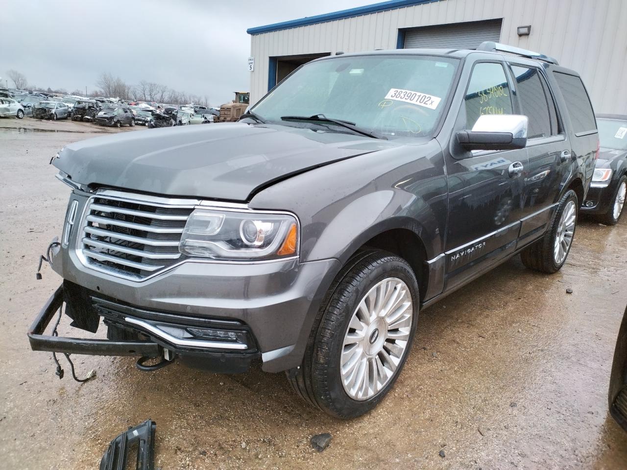 Photo 2 from auction – 2016 LINCOLN NAVIGATOR with VIN 5LMJJ2JT2GEL05737