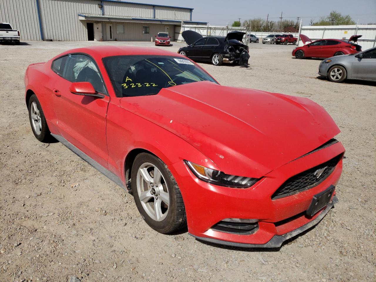 FORD MUSTANG 2016 with VIN 1FA6P8AM6G5303583 - Photo from auction