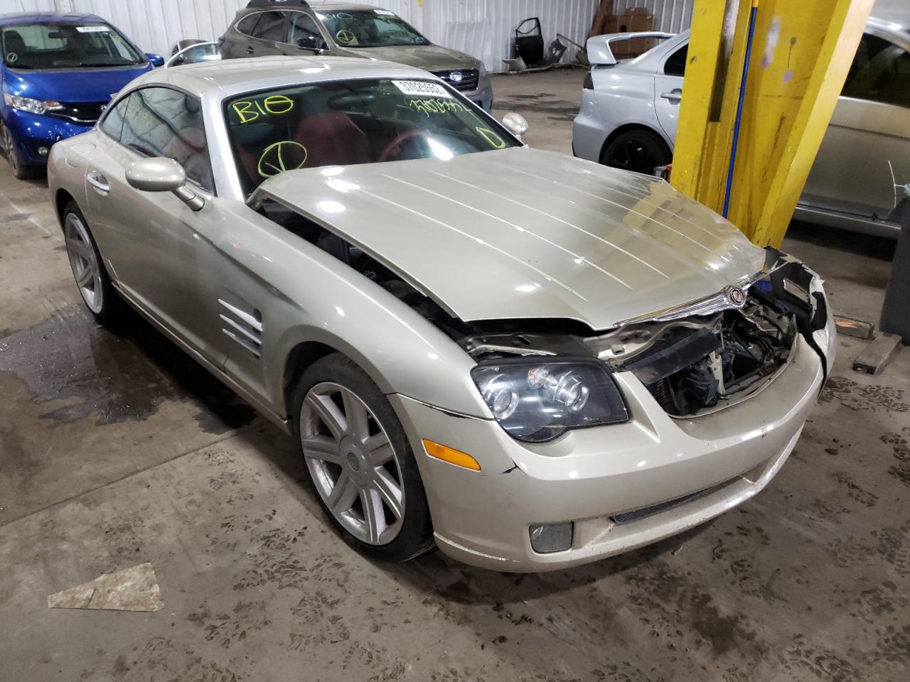 CHRYSLER CROSSFIRE 2008 with VIN 1C3LN69L88X075759 - Photo from auction