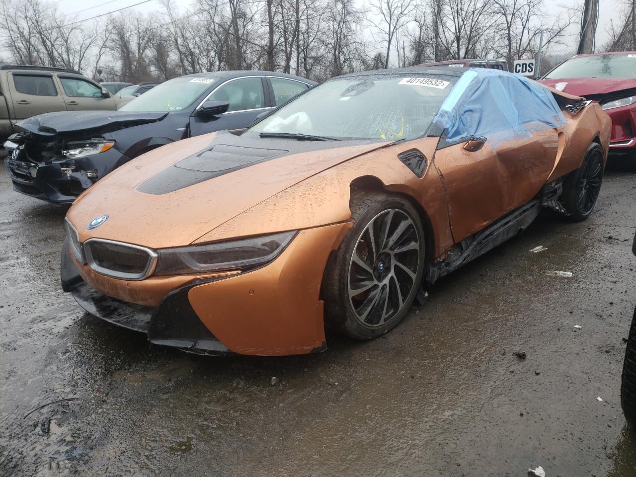 Photo 2 from auction – 2019 BMW I8 with VIN WBY2Z6C52KVB82820