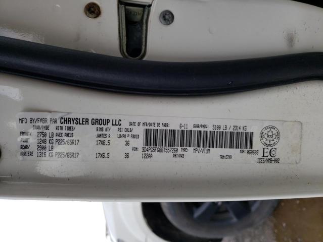 Photo 10 from auction – 2011 DODGE JOURNEY SX with VIN 3D4PG5FG8BT557260
