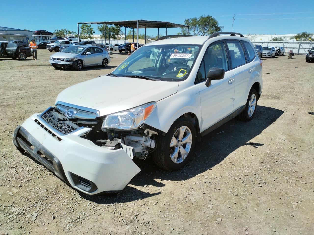 Photo 2 from auction – 2015 SUBARU FORESTER 2 with VIN JF2SJABC9FH465231