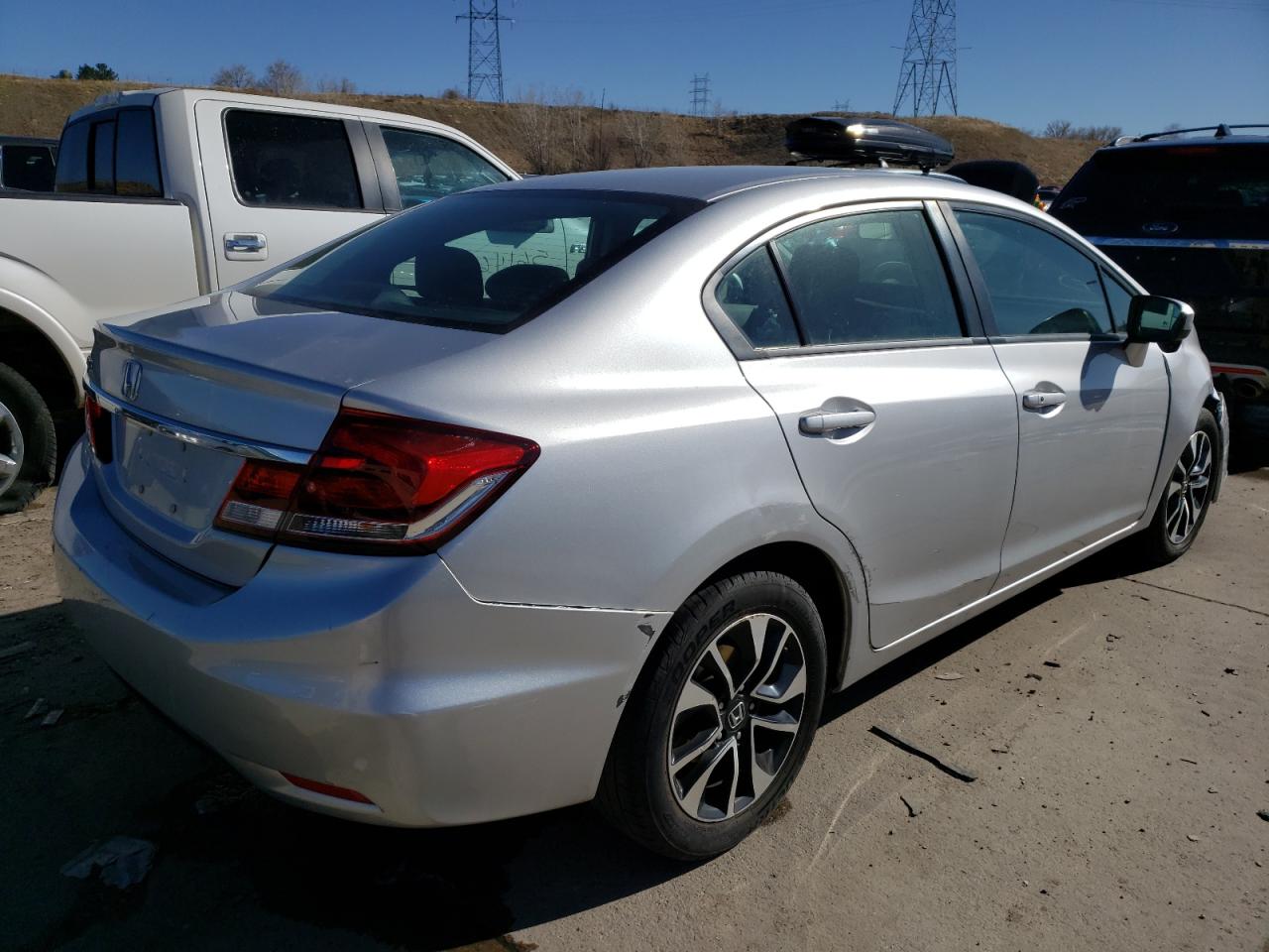 Photo 4 from auction – 2014 HONDA CIVIC EX with VIN 19XFB2F84EE051030