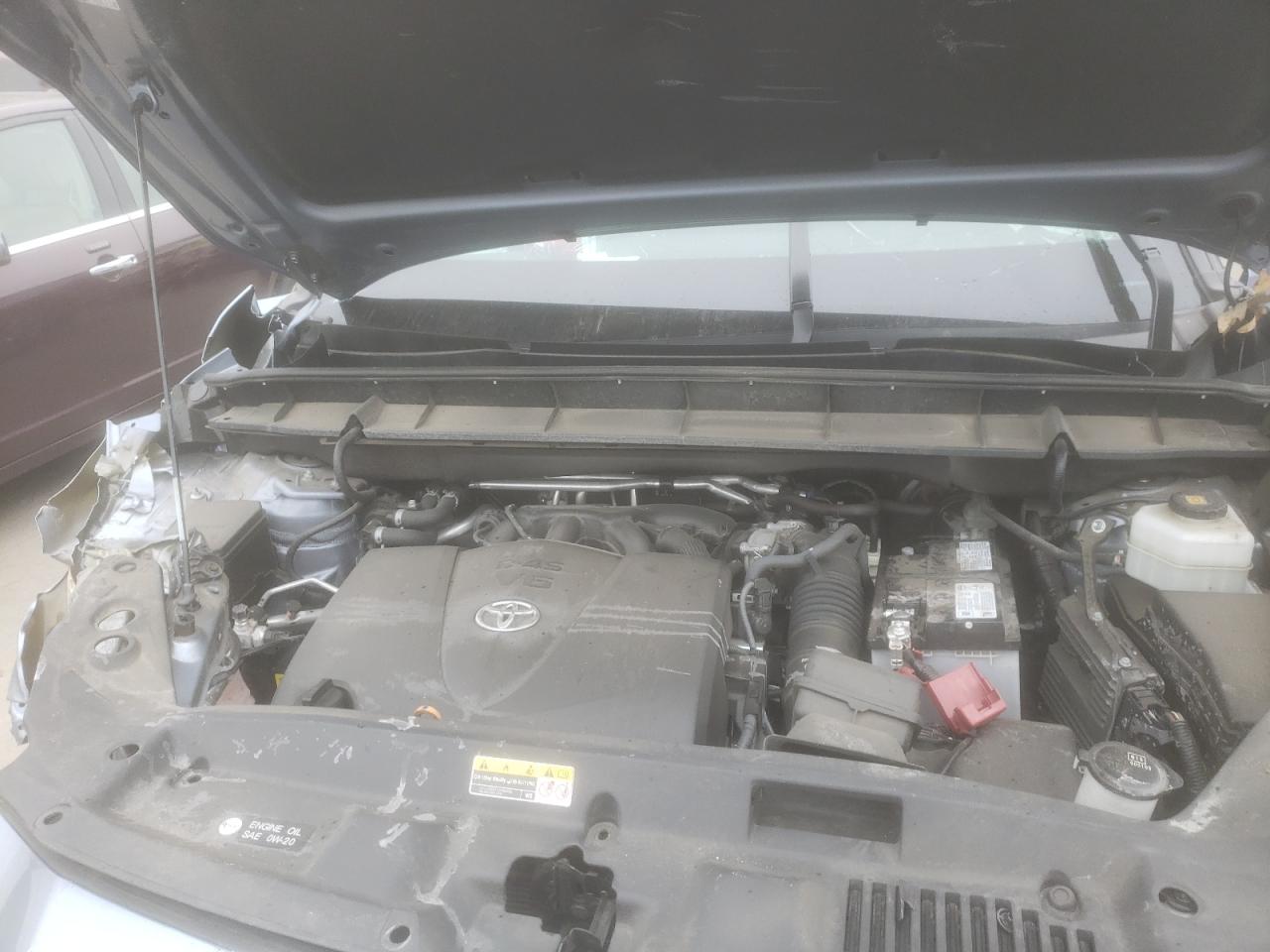 Photo 7 from auction – 2020 TOYOTA HIGHLANDER with VIN 5TDGZRBH5LS032505