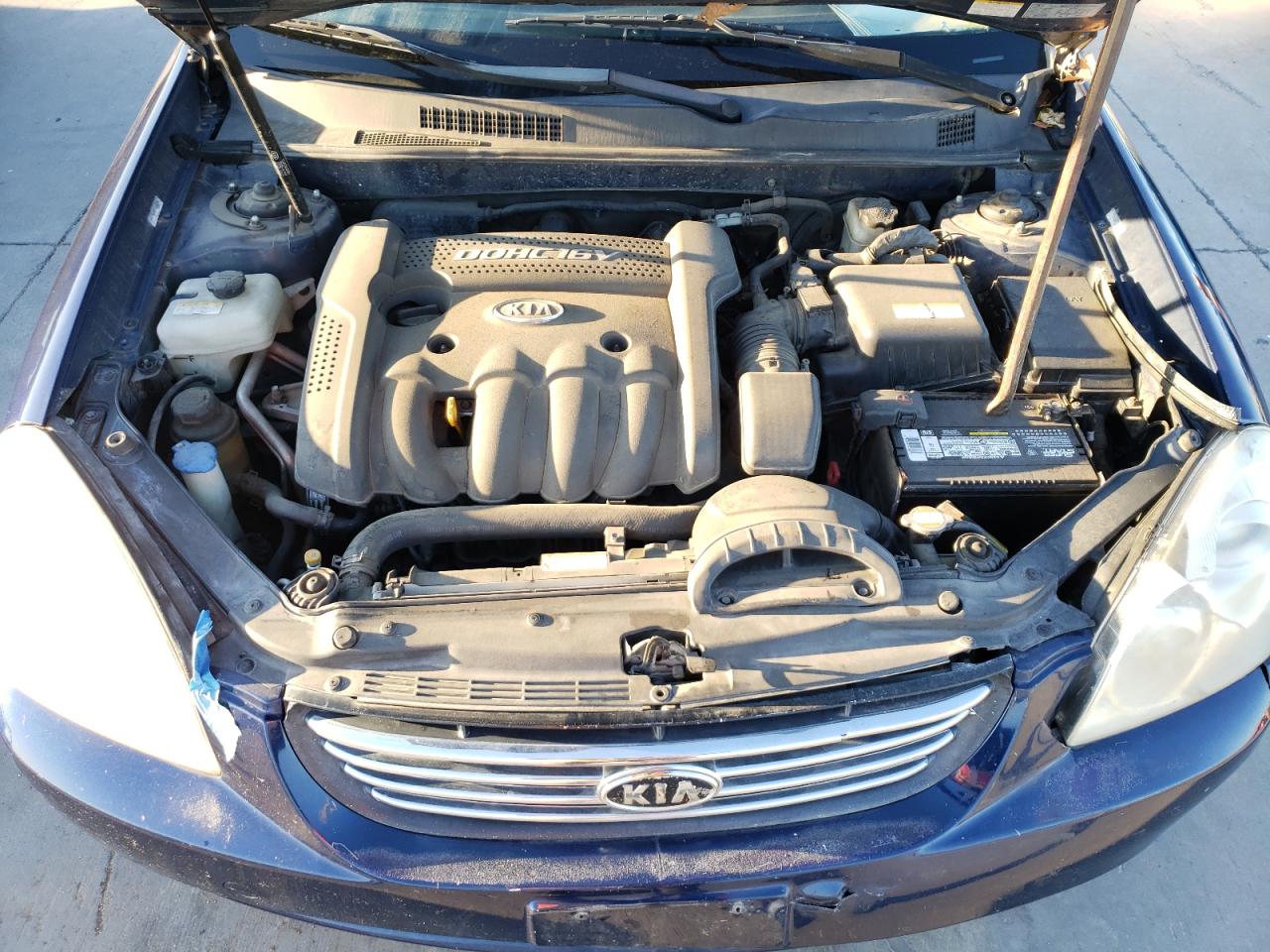 Photo 7 from auction – 2008 KIA OPTIMA LX with VIN KNAGE123285204789