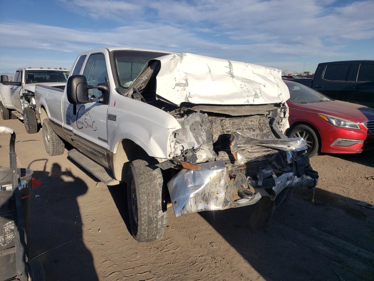 Photo 1 from auction – 2000 FORD F250 SUPER with VIN 1FTNX21F7YED83384