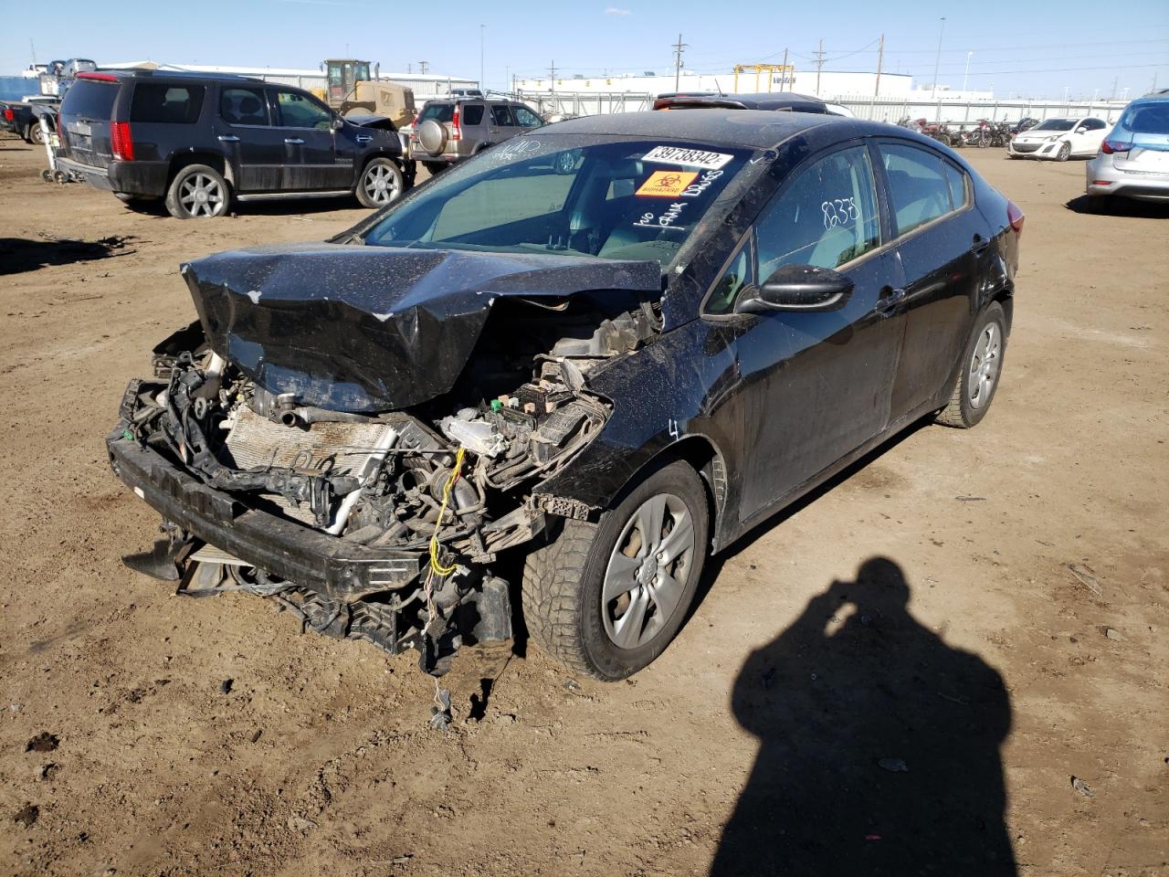 Photo 2 from auction – 2016 KIA FORTE LX with VIN KNAFK4A69G5543159