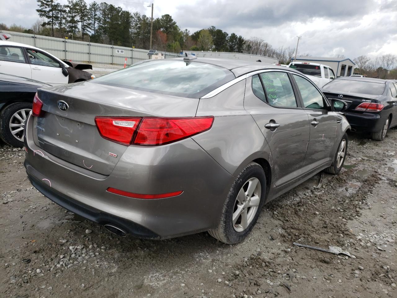 Photo 4 from auction – 2015 KIA OPTIMA LX with VIN 5XXGM4A75FG486026