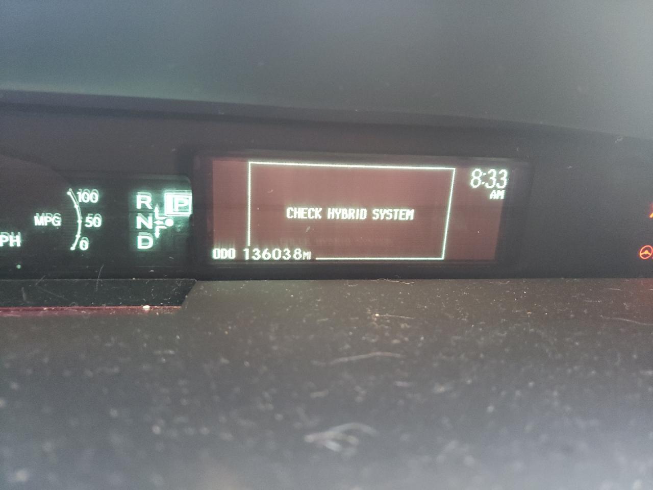Photo 8 from auction – 2010 TOYOTA PRIUS with VIN JTDKN3DUXA0243177