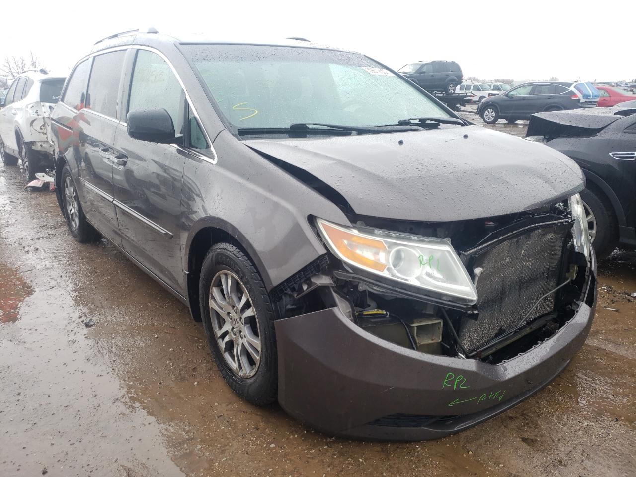 Photo 1 from auction – 2012 HONDA ODYSSEY EX with VIN 5FNRL5H69CB001285