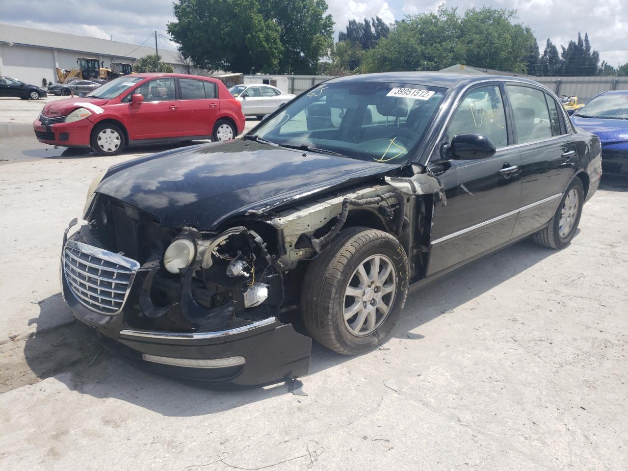 Photo 2 from auction – 2007 KIA AMANTI with VIN KNALD125875130389