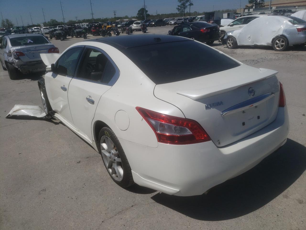 Photo 3 from auction – 2010 NISSAN MAXIMA S with VIN 1N4AA5AP9AC828273