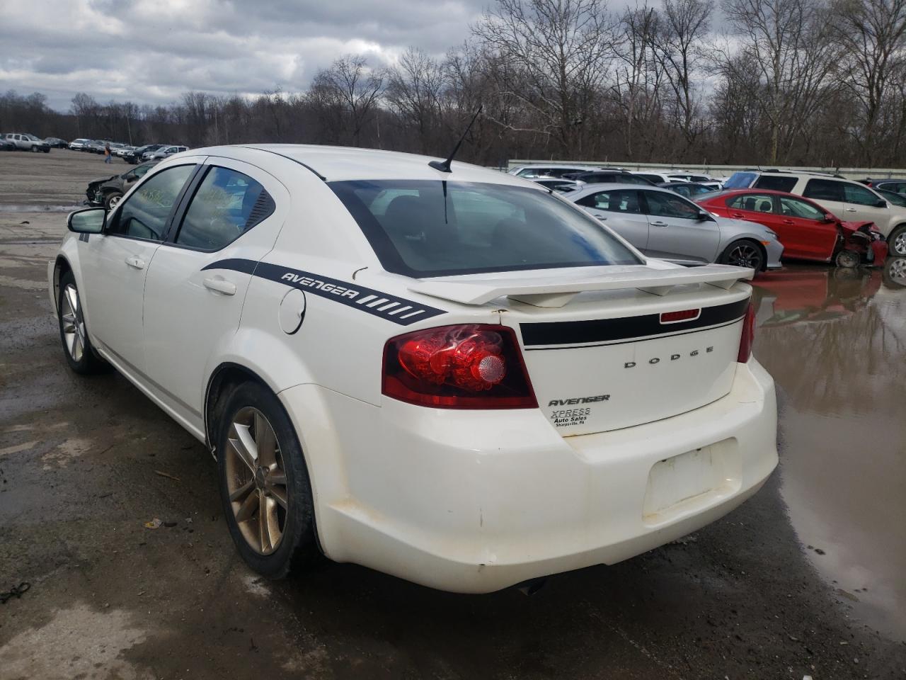 Photo 3 from auction – 2011 DODGE AVENGER MA with VIN 1B3BD1FG4BN515209