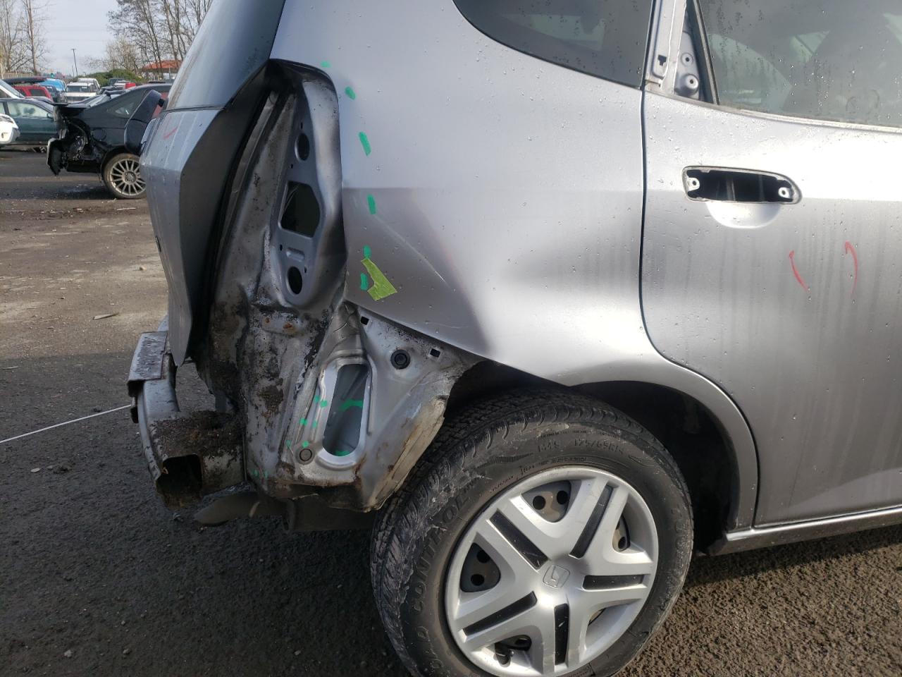 Photo 9 from auction – 2007 HONDA FIT with VIN JHMGD38467S051074