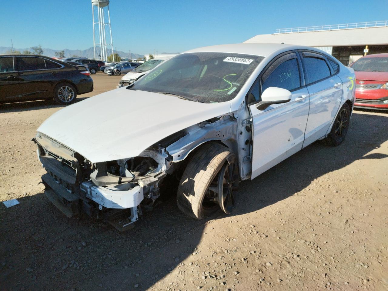 Photo 2 from auction – 2020 FORD FUSION SE with VIN 3FA6P0HD9LR113727