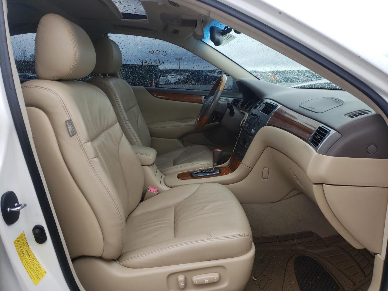 Photo 5 from auction – 2005 LEXUS ES 330 with VIN JTHBA30G555134290