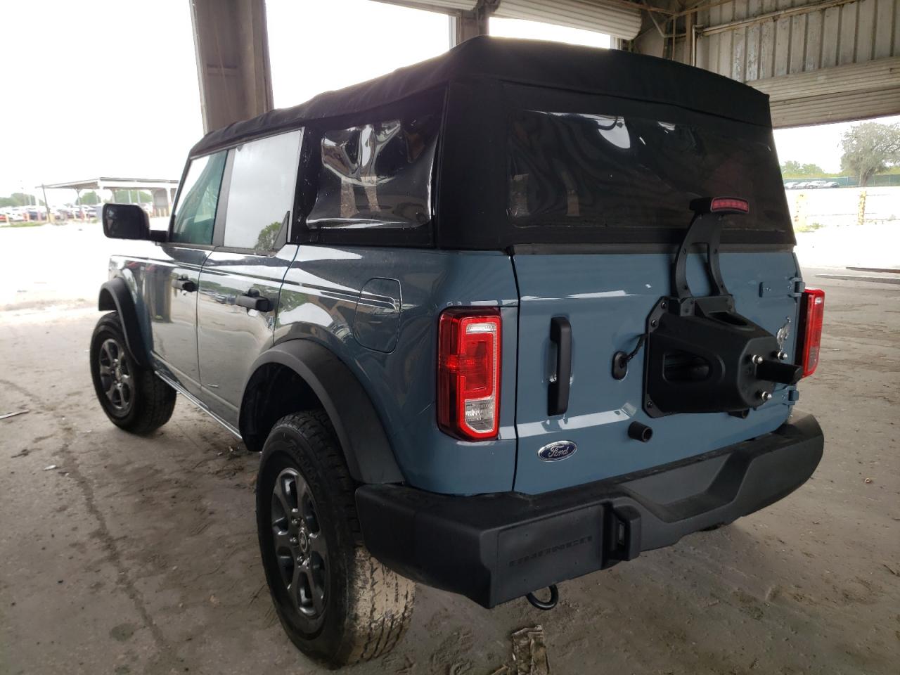 Photo 3 from auction – 2021 FORD BRONCO BAS with VIN 1FMDE5BH1MLA85370