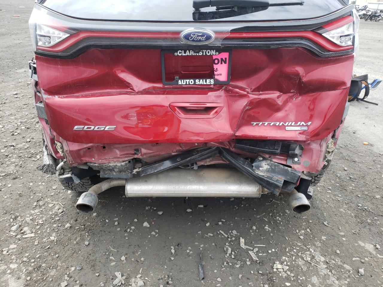 Photo 9 from auction – 2018 FORD EDGE TITAN with VIN 2FMPK4K97JBB26797