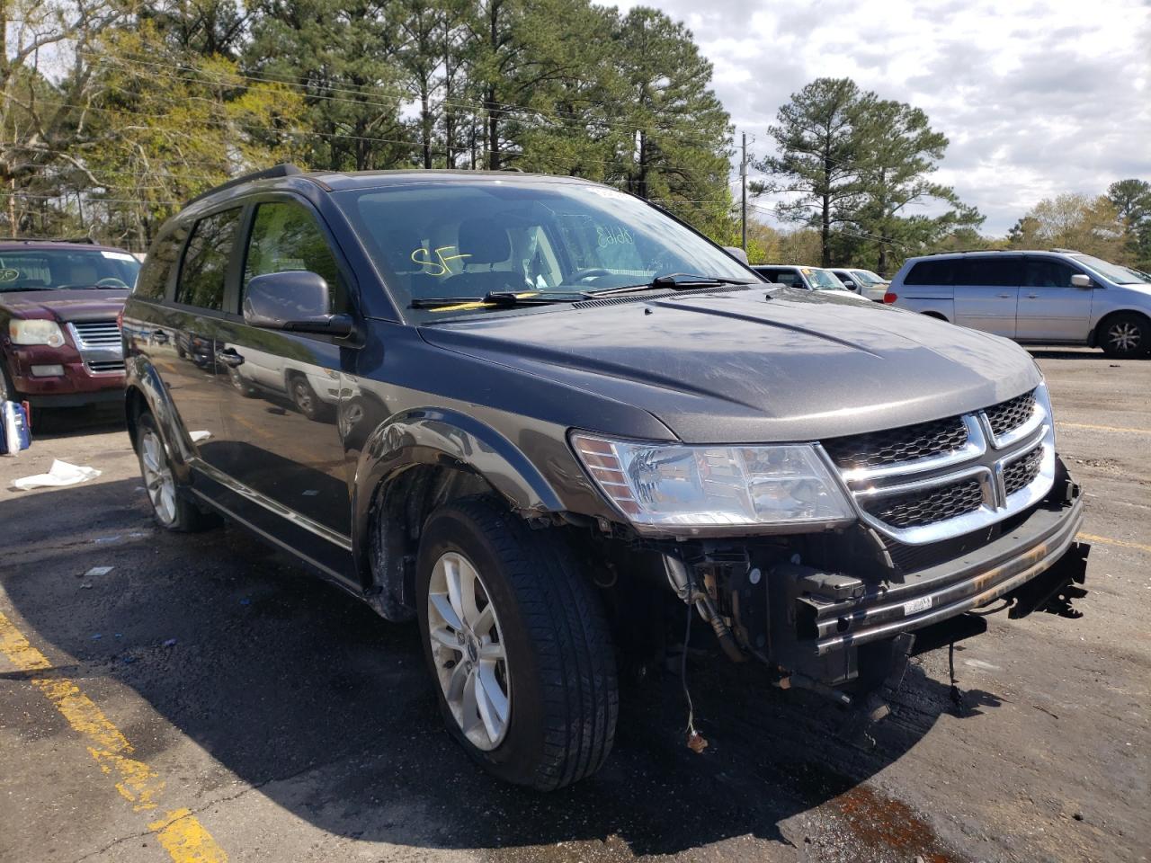 DODGE JOURNEY SX 2017 with VIN 3C4PDCBG9HT510179 - Photo from auction