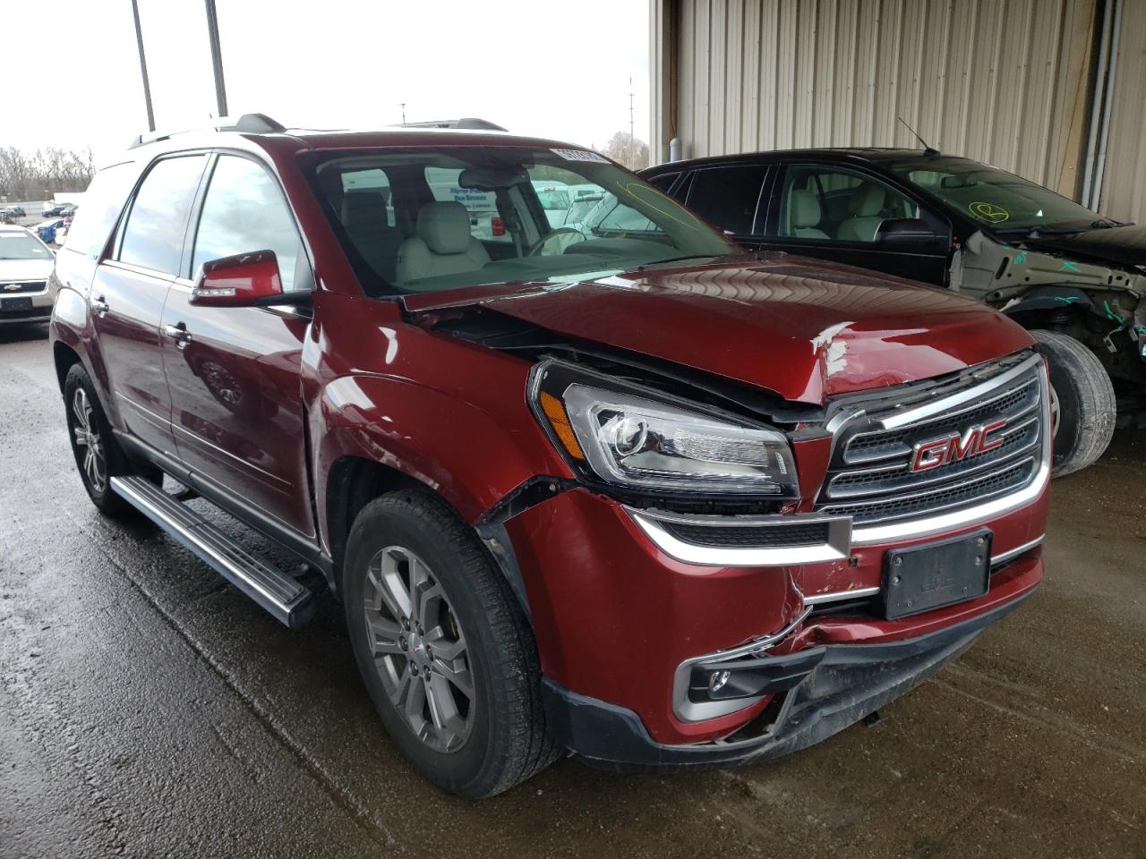GMC ACADIA SLT 2016 with VIN 1GKKRSKD1GJ166241 - Photo from auction