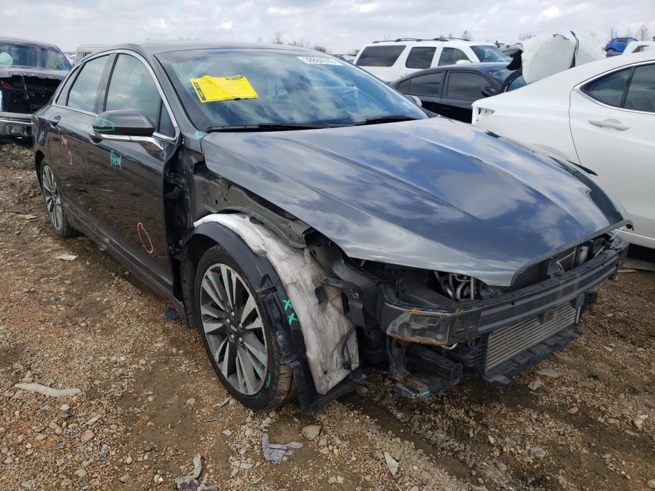 LINCOLN MKZ RESERV 2017 with VIN 3LN6L5E92HR645133 - Photo from auction