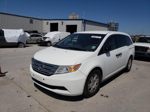Photo 2 from auction – 2012 HONDA ODYSSEY LX with VIN 5FNRL5H21CB106965