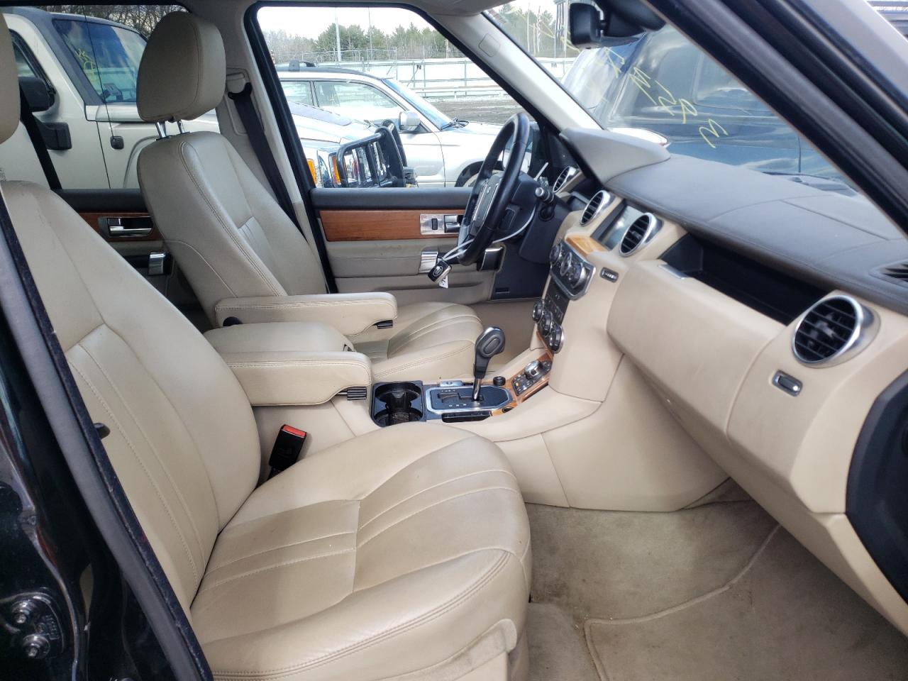 Photo 5 from auction – 2013 LAND ROVER LR4 HSE with VIN SALAG2D40DA658578