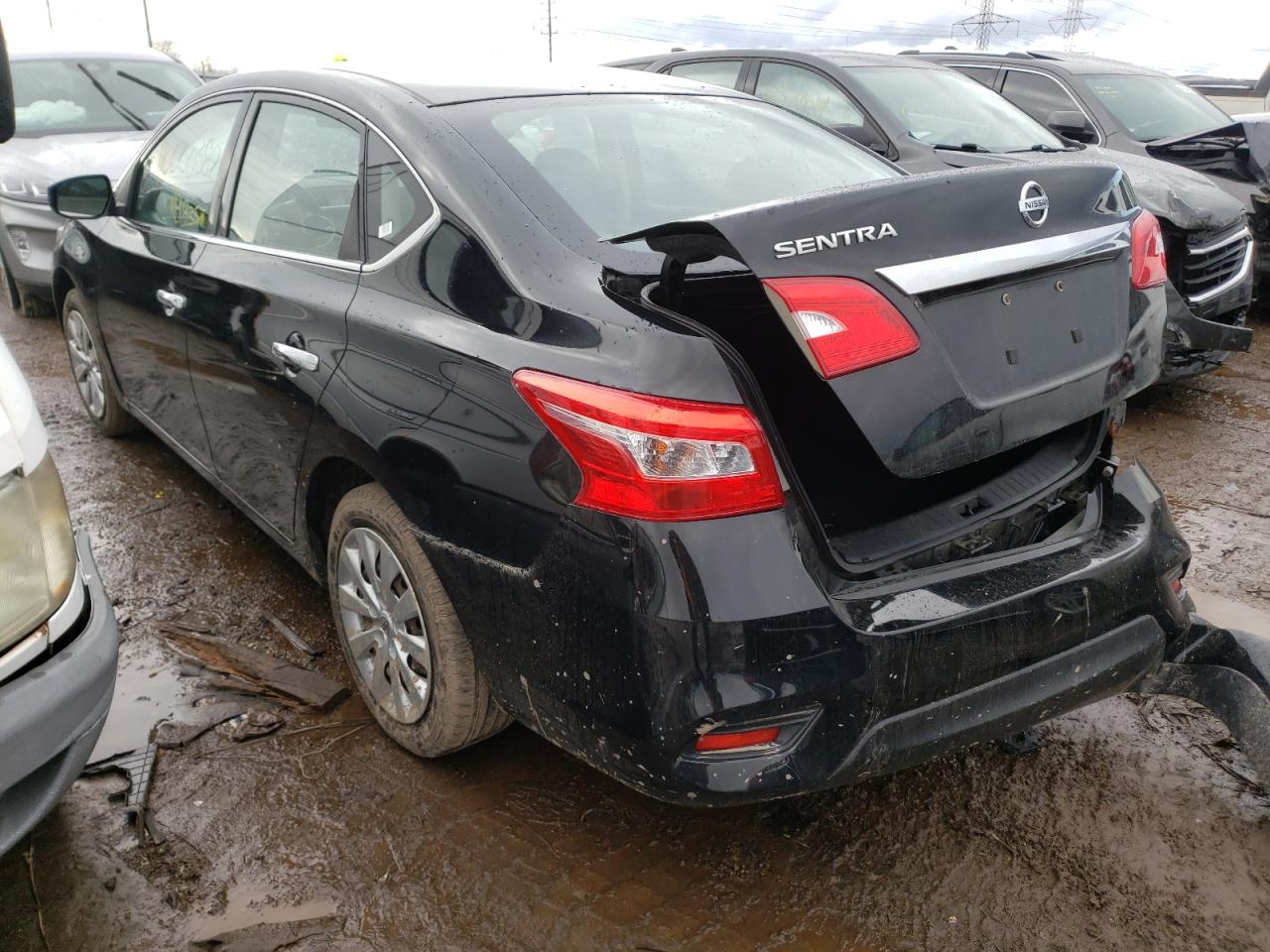 Photo 3 from auction – 2016 NISSAN SENTRA S with VIN 3N1AB7AP6GY215713