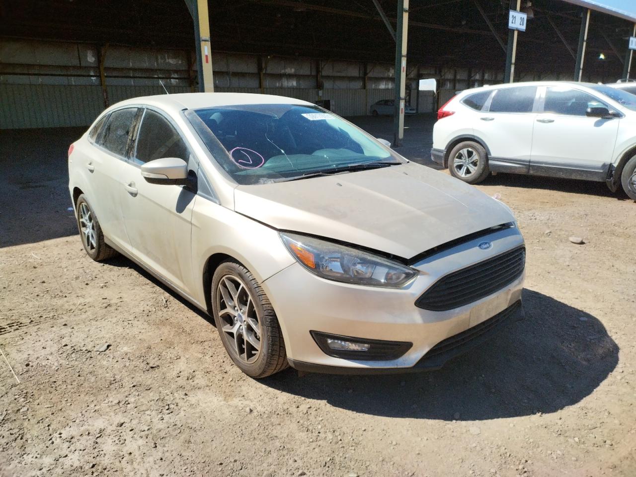 FORD FOCUS SE 2017 with VIN 1FADP3FE3HL262452 - Photo from auction