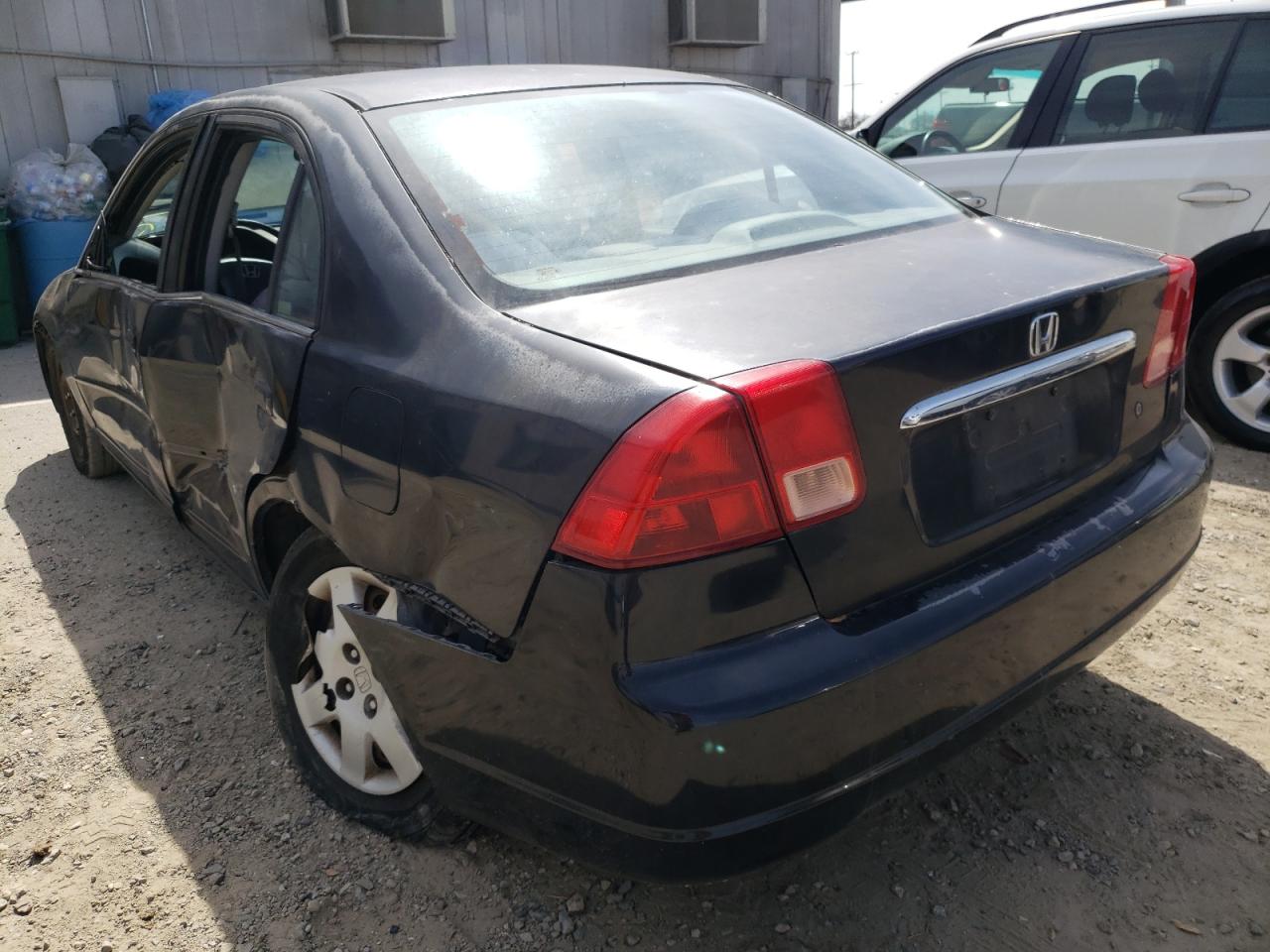 Photo 3 from auction – 2002 HONDA CIVIC EX with VIN 2HGES26762H568513