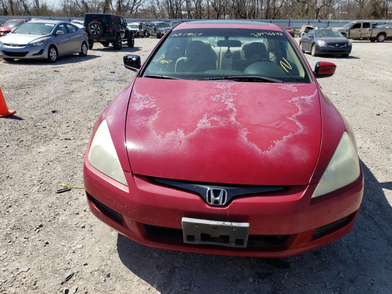Photo 10 from auction – 2003 HONDA ACCORD EX with VIN 1HGCM71663A021867