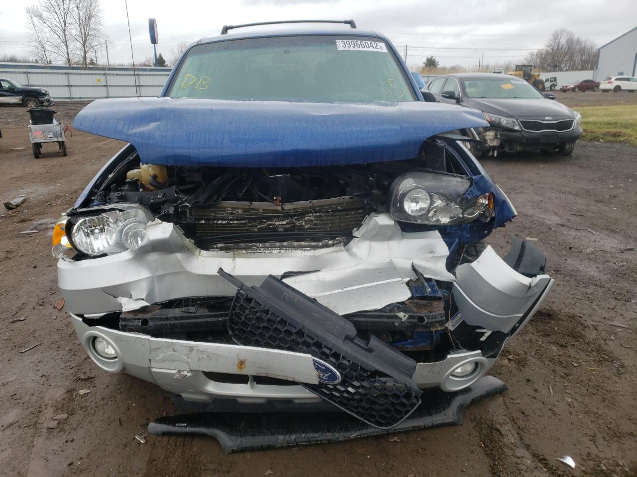 Photo 9 from auction – 2007 FORD ESCAPE XLT with VIN 1FMYU03127KB08593