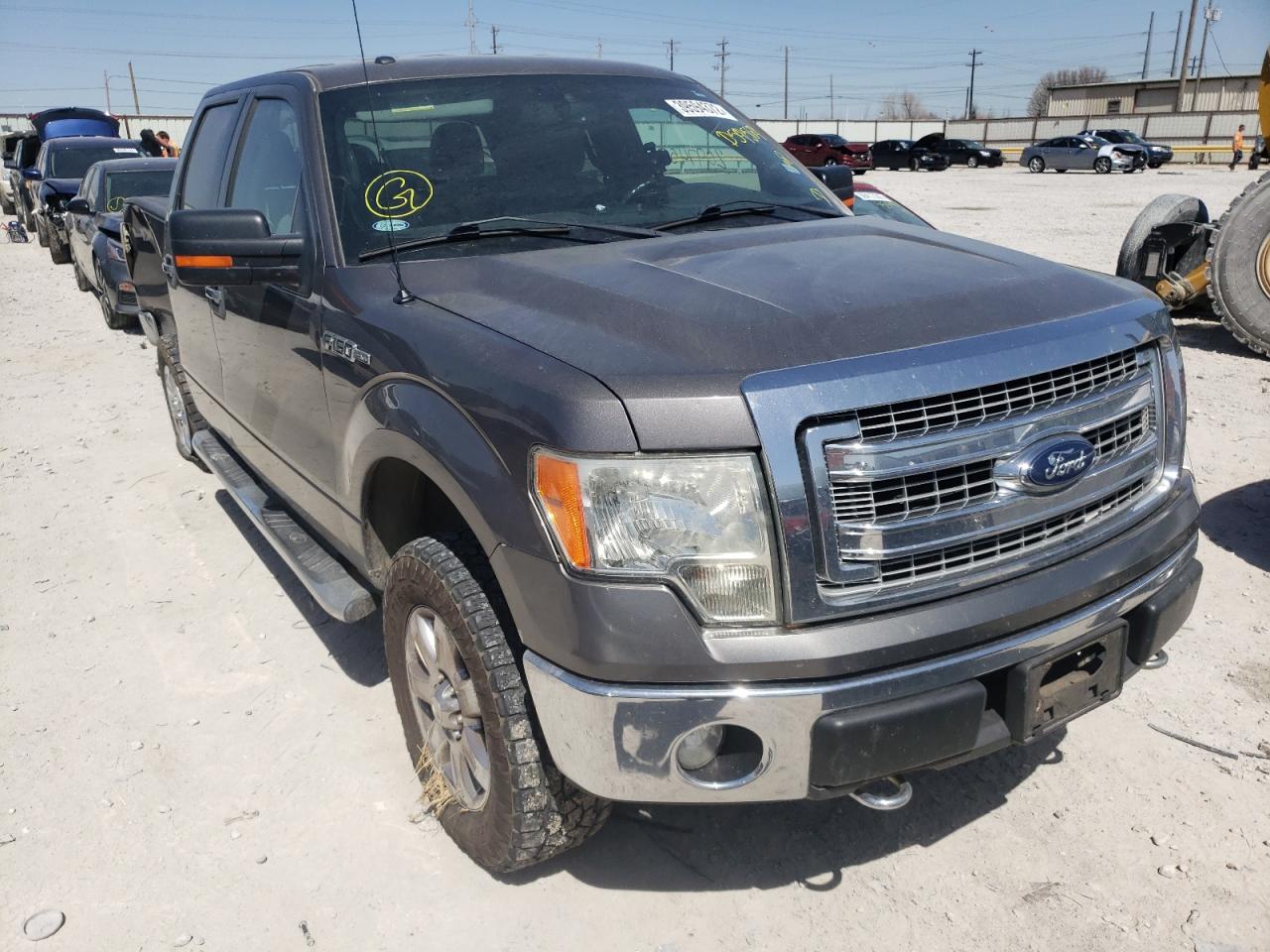 FORD F150 SUPER 2013 with VIN 1FTFW1EFXDKD59569 - Photo from auction