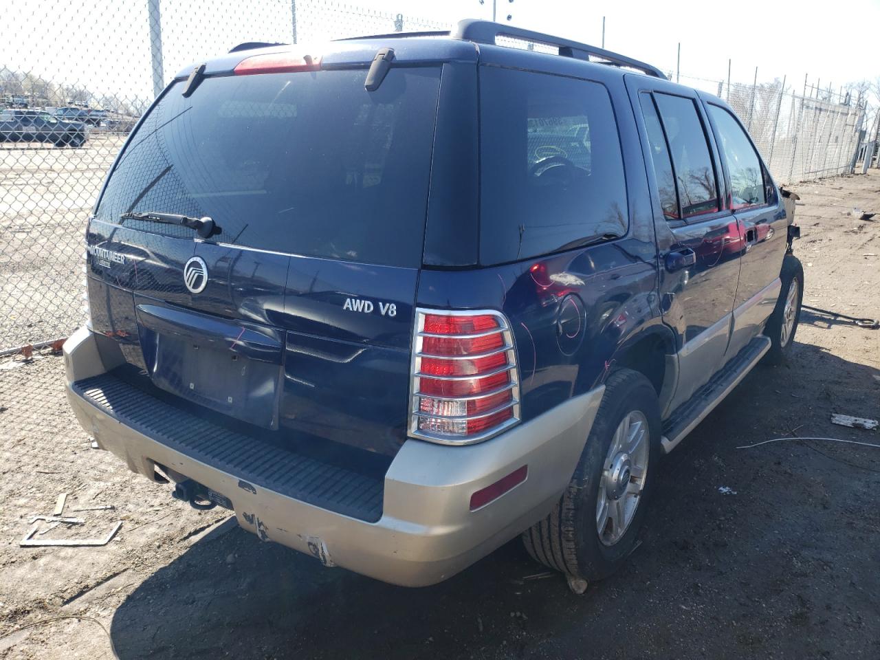 Photo 4 from auction – 2004 MERCURY MOUNTAINEE with VIN 4M2ZU86W04ZJ39496