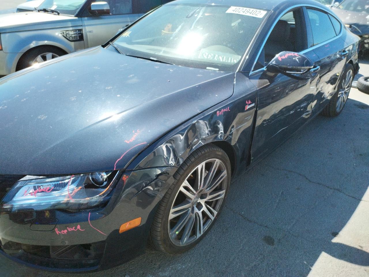 Photo 9 from auction – 2013 AUDI A7 PREMIUM with VIN WAUYGAFC2DN158254