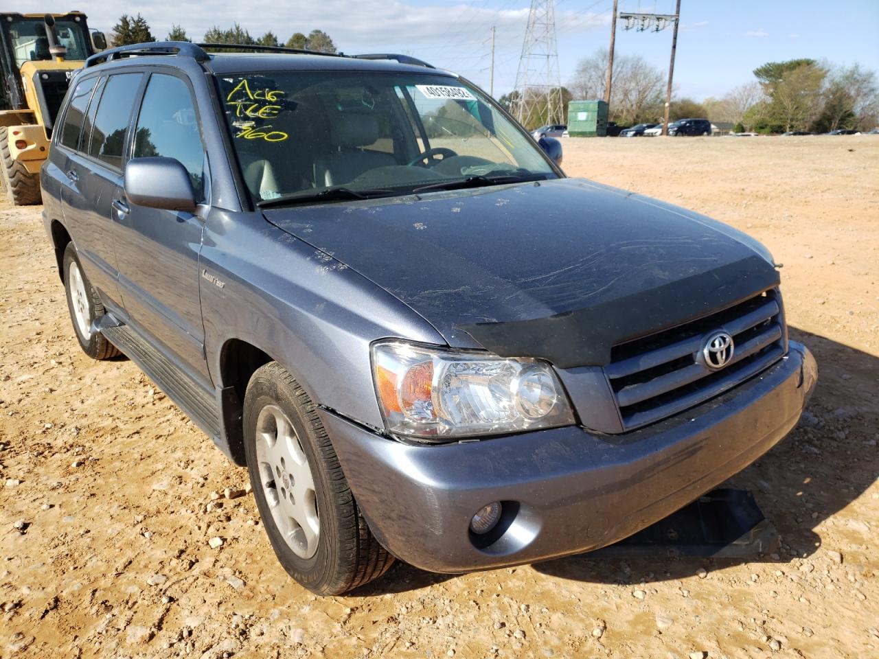 TOYOTA HIGHLANDER 2004 с VIN JTEDP21A240013995 - Фото с аукциона