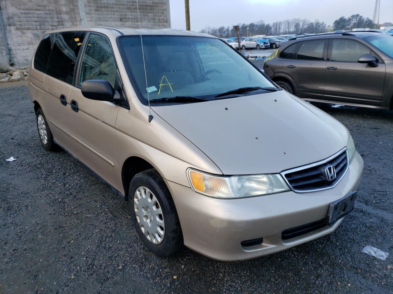 HONDA ODYSSEY 2002 with VIN 2HKRL18572H545283 - Photo from auction