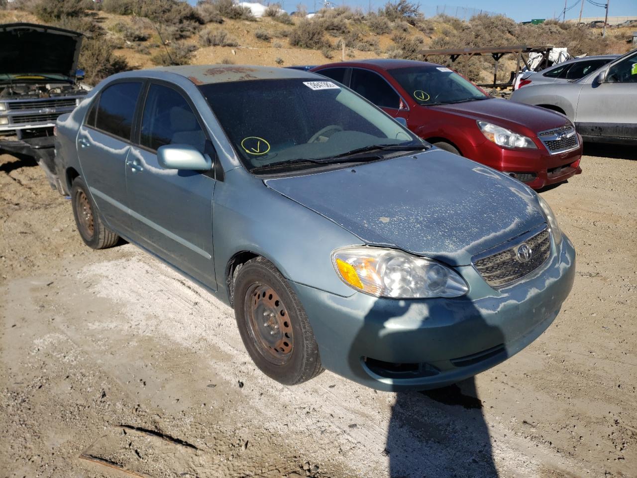 TOYOTA COROLLA 2007 with VIN 1NXBR32EX7Z801980 - Photo from auction