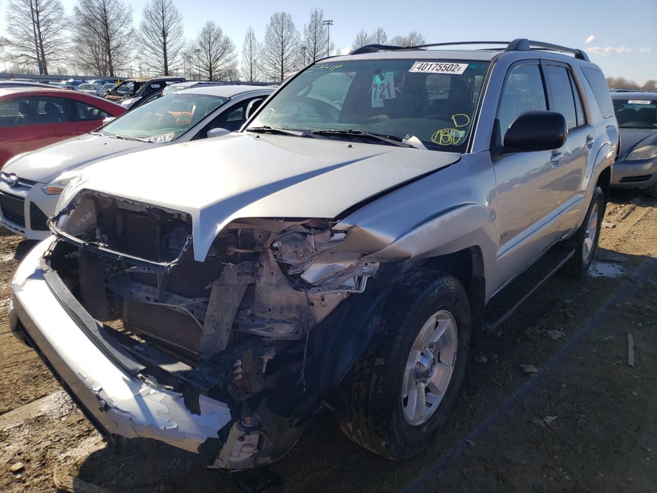 Photo 2 from auction – 2004 TOYOTA 4RUNNER SR with VIN JTEZU14R548010214