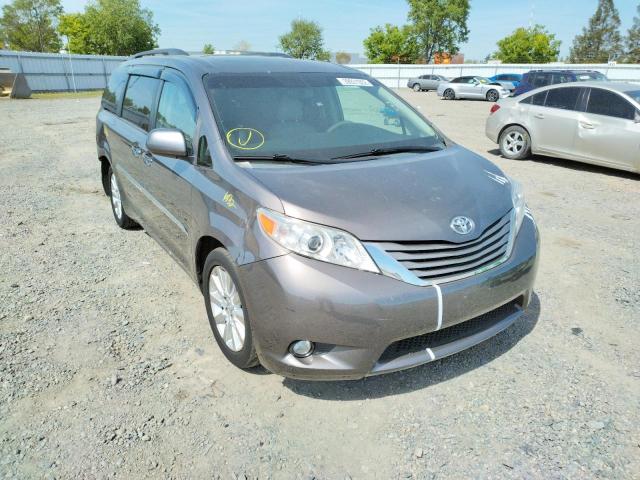 TOYOTA SIENNA XLE 2012 with VIN 5TDDK3DC7CS035881 - Photo from auction