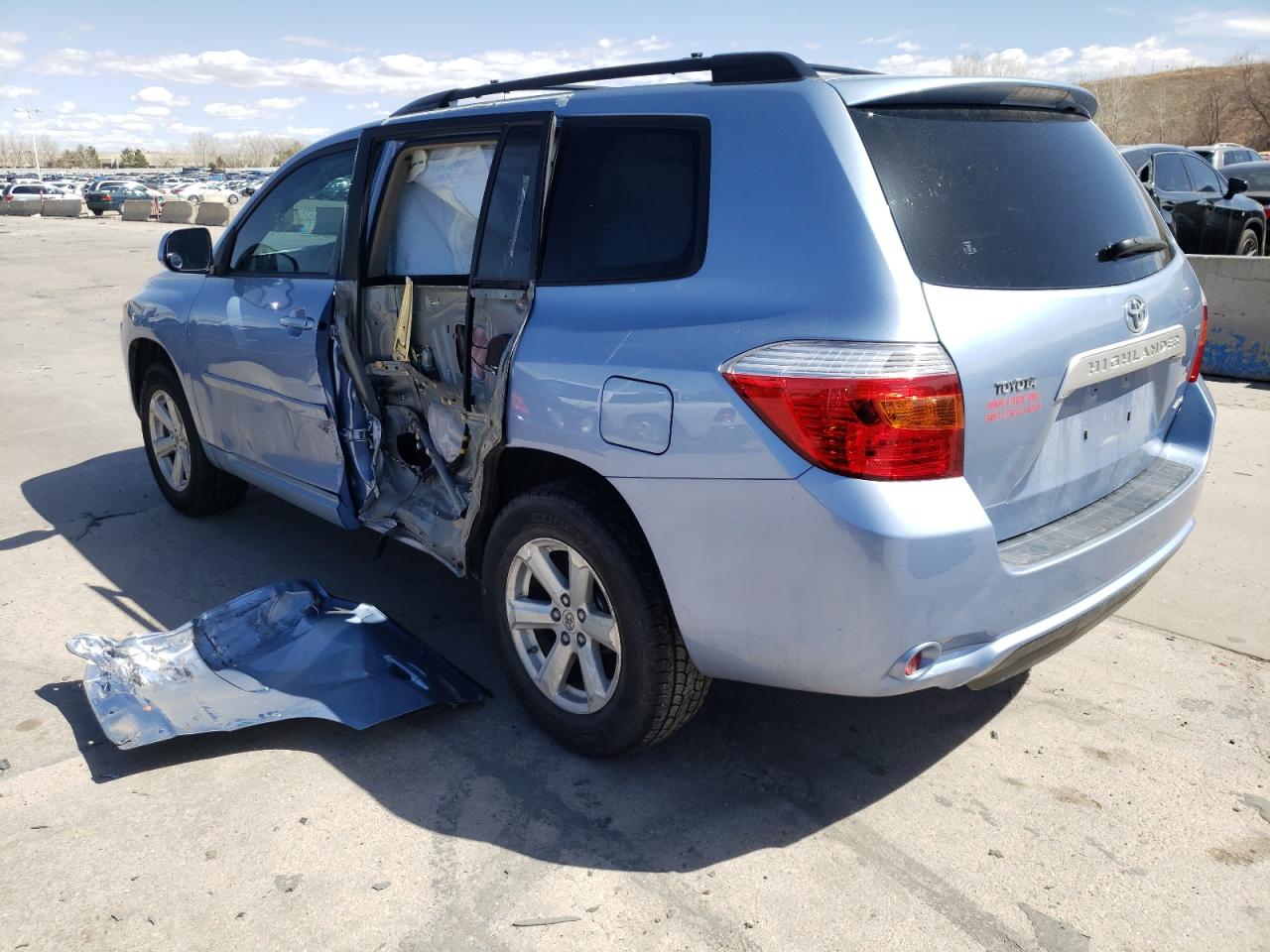 Photo 3 from auction – 2008 TOYOTA HIGHLANDER with VIN JTEES41A582100458