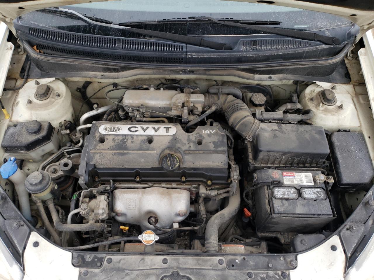 Photo 7 from auction – 2009 KIA RIO BASE with VIN KNADE223X96549167